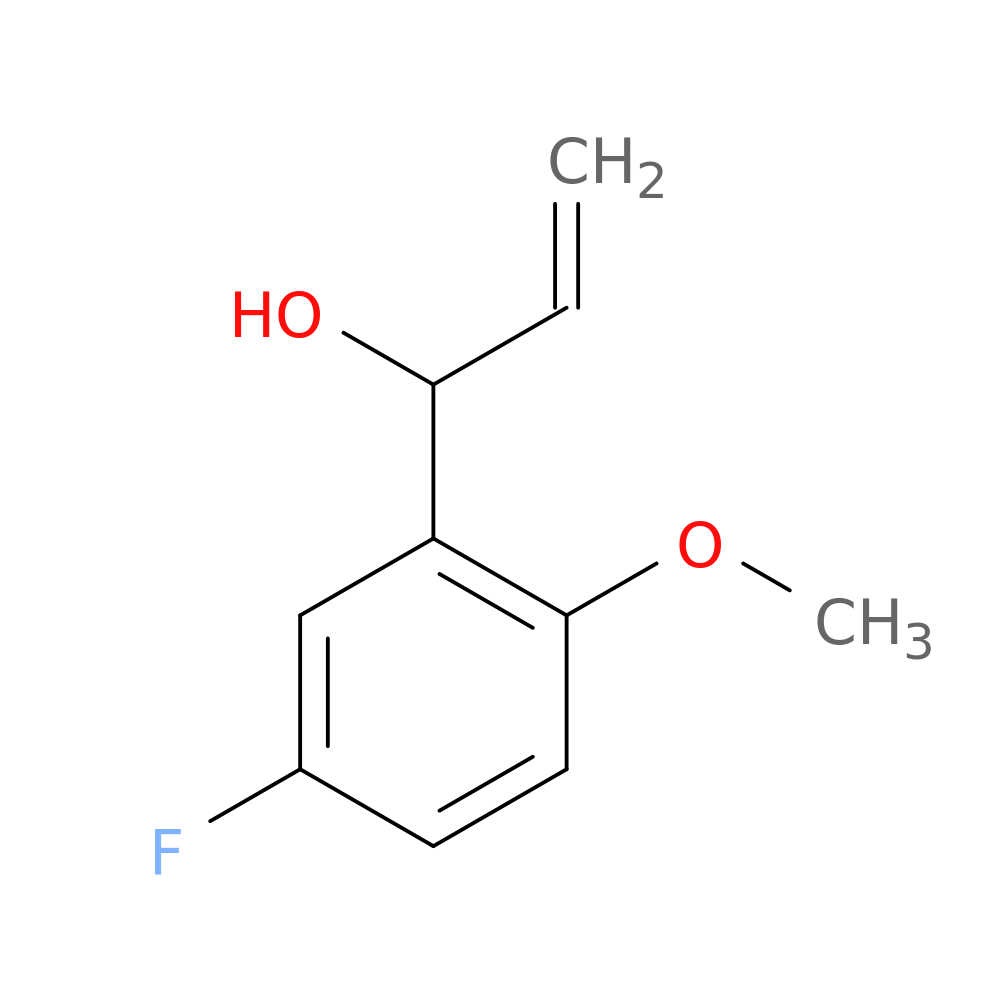 1-(5-fluoro-2-methoxyphenyl)prop-2-en-1-ol