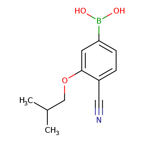4-CYANO-3-ISOBUTOXYPHENYLBORONIC ACID