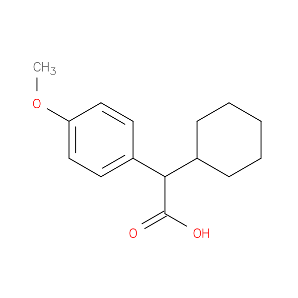 2-Cyclohexyl-2-(4-methoxyphenyl)acetic acid