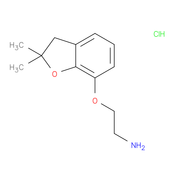 2-[(2,2-DImethyl-2,3-dihydro-1-benzofuran-7-yl)oxy]ethanamine hydrochloride