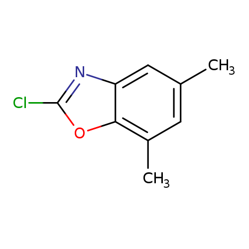 2-chloro-5,7-dimethyl-1,3-benzoxazole