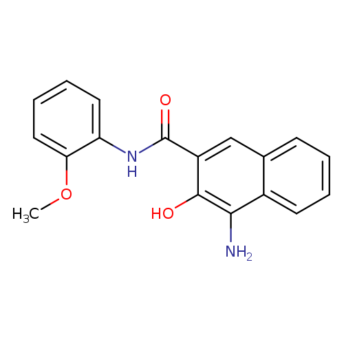 4-Amino-3-hydroxy-n-(2-methoxyphenyl)-2-naphthamide