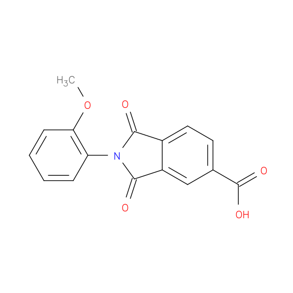2-(2-Methoxyphenyl)-1,3-dioxoisoindoline-5-carboxylic acid
