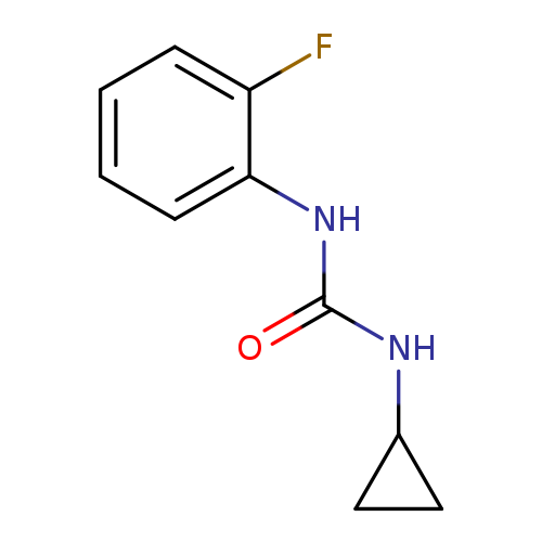 3-cyclopropyl-1-(2-fluorophenyl)urea