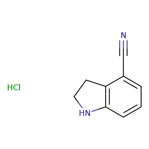 2,3-Dihydro-1h-indole-4-carbonitrile