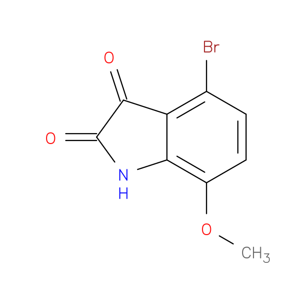 4-Bromo-7-methoxyisatin