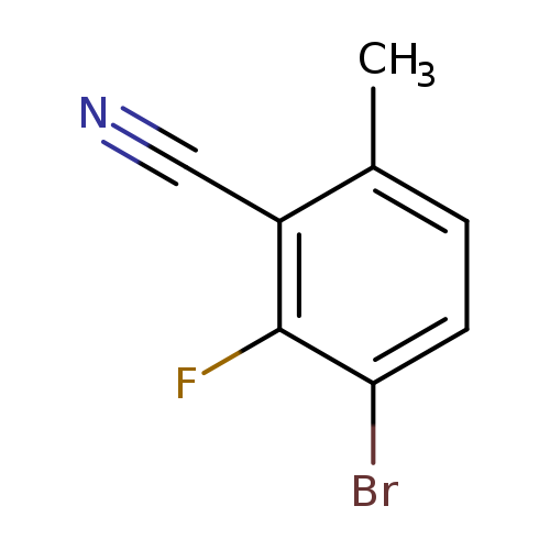 3-Bromo-2-fluoro-6-methylbenzonitrile