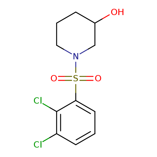 3-Piperidinol, 1-[(2,3-dichlorophenyl)sulfonyl]-