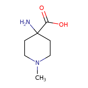 4-Piperidinecarboxylic acid, 4-amino-1-methyl-