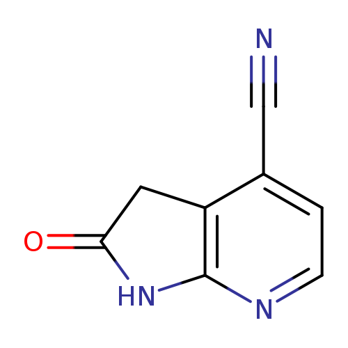 1H-Pyrrolo[2,3-b]pyridine-4-carbonitrile, 2,3-dihydro-2-oxo-