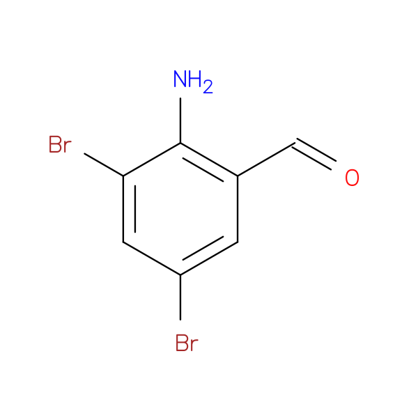2-Amino-3,5-dibromobenzaldehyde
