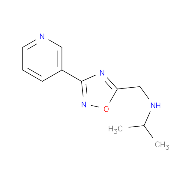 (propan-2-yl)({[3-(pyridin-3-yl)-1,2,4-oxadiazol-5-yl]methyl})amine