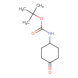 Carbamic acid, N-(4-oxocyclohexyl)-, 1,1-dimethylethyl ester