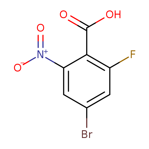 4-Bromo-2-fluoro-6-nitrobenzoic acid