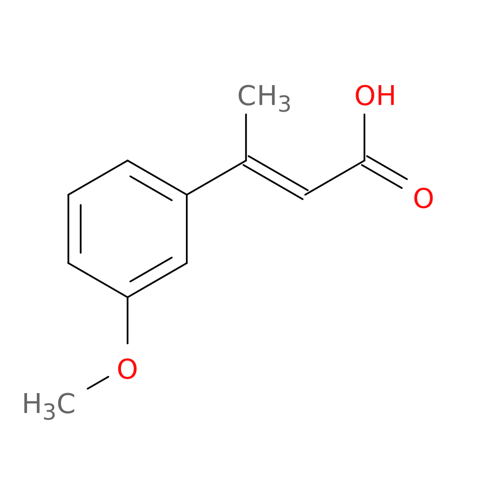 (2E)-3-(3-methoxyphenyl)but-2-enoic acid