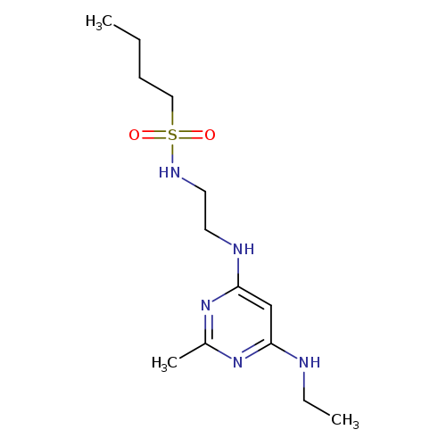 N-(2-{[6-(ethylamino)-2-methylpyrimidin-4-yl]amino}ethyl)butane-1-sulfonamide