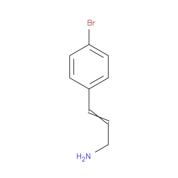 3-(4-bromophenyl)prop-2-en-1-amine