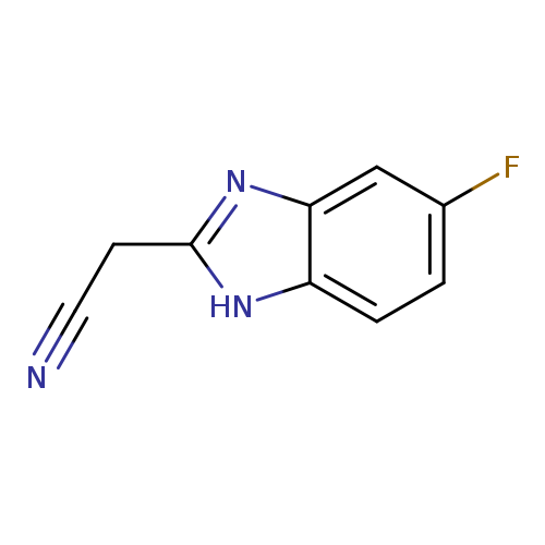 2-(5-Fluoro-1H-benzo[d]imidazol-2-yl)acetonitrile
