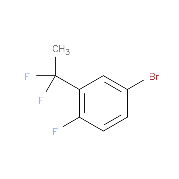 4-bromo-2-(1,1-difluoroethyl)-1-fluorobenzene