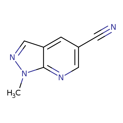 1-Methyl-1h-pyrazolo[3,4-b]pyridine-5-carbonitrile