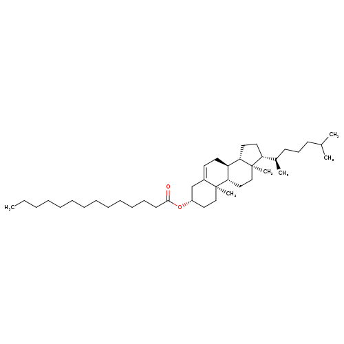 Cholest-5-en-3-ol (3β)-, 3-tetradecanoate