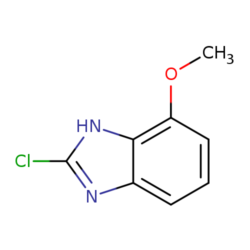 1H-Benzimidazole, 2-chloro-7-methoxy-