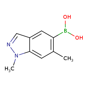 1,6-Dimethyl-1h-indazole-5-boronic acid