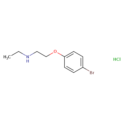 [2-(4-bromophenoxy)ethyl]ethylamine hydrochloride