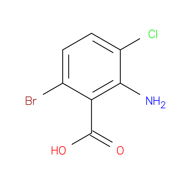 2-Amino-6-Bromo-3-Chlorobenzoic Acid