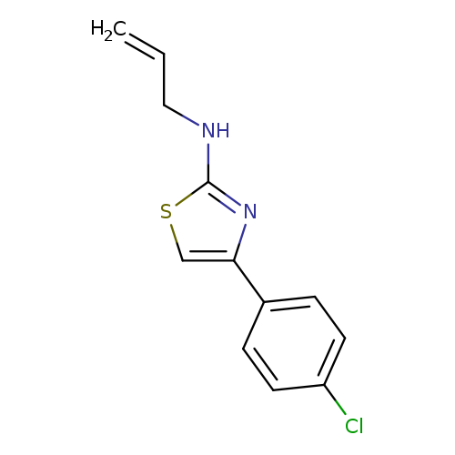 4-(4-chlorophenyl)-N-(prop-2-en-1-yl)-1,3-thiazol-2-amine