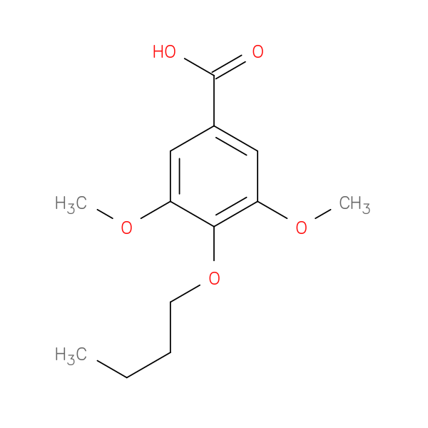 4-butoxy-3,5-dimethoxybenzoic acid