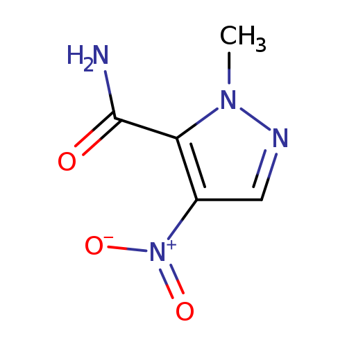1-Methyl-4-nitro-1H-pyrazole-5-carboxamide