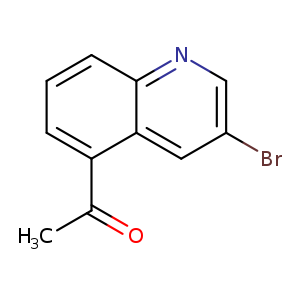 1-(3-bromoquinolin-5-yl)ethanone
