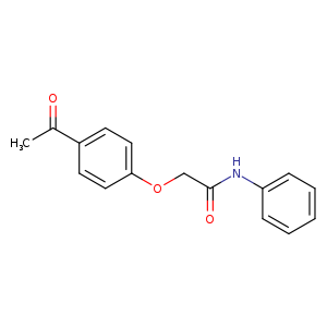 2-(4-Acetylphenoxy)-n-phenylacetamide