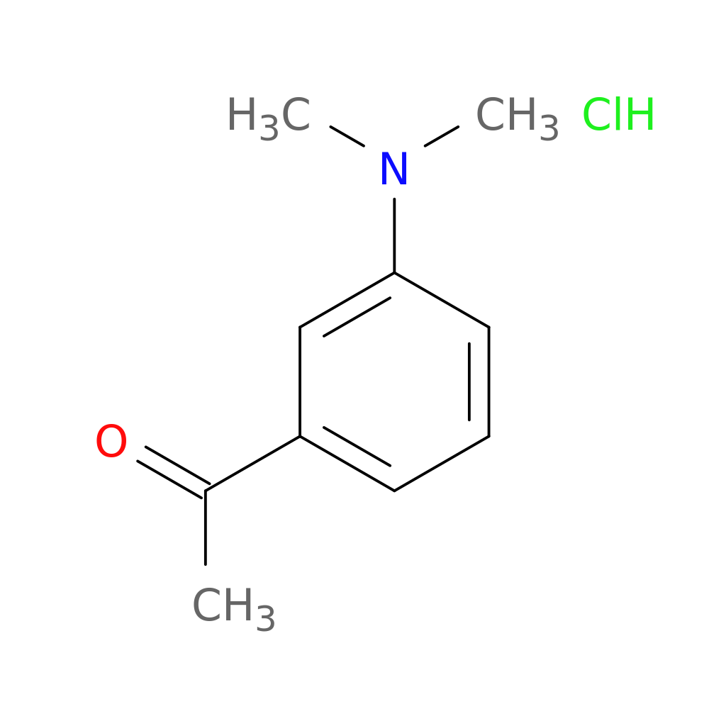 1-[3-(dimethylamino)phenyl]ethan-1-one hydrochloride