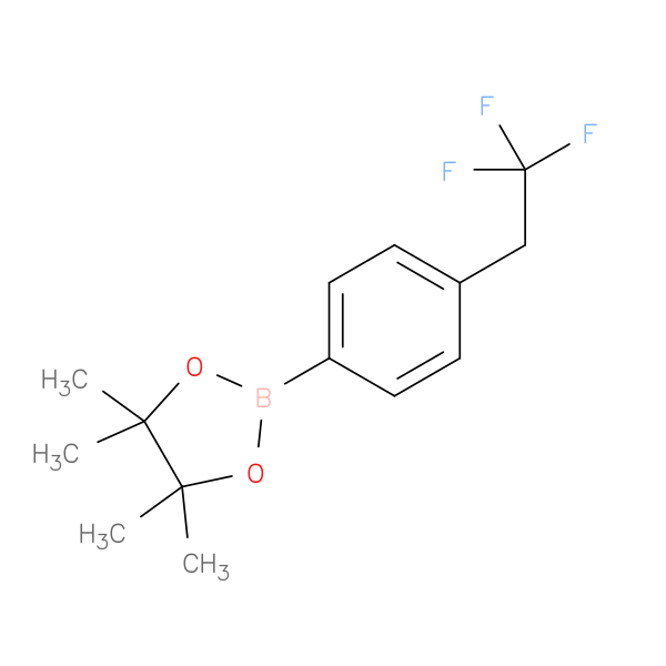 4,4,5,5-Tetramethyl-2-[4-(2,2,2-trifluoroethyl)phenyl]-1,3,2-dioxaborolane