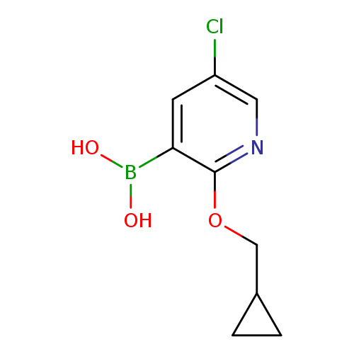 5-Chloro-2-(cyclopropylmethoxy)pyridine-3-boronic acid