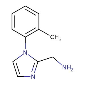 [1-(2-methylphenyl)-1H-imidazol-2-yl]methanamine