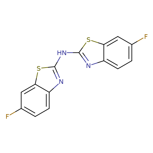 6-fluoro-N-(6-fluoro-1,3-benzothiazol-2-yl)-1,3-benzothiazol-2-amine