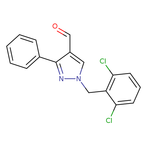 1-(2,6-Dichlorobenzyl)-3-phenyl-1h-pyrazole-4-carbaldehyde