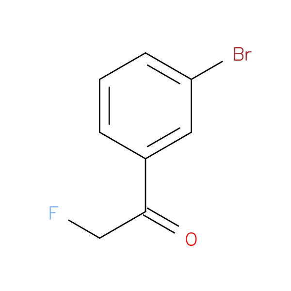 1-(3-bromophenyl)-2-fluoroethan-1-one
