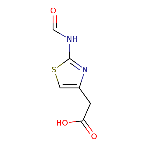 2-(2-Formamidothiazol-4-yl)acetic acid
