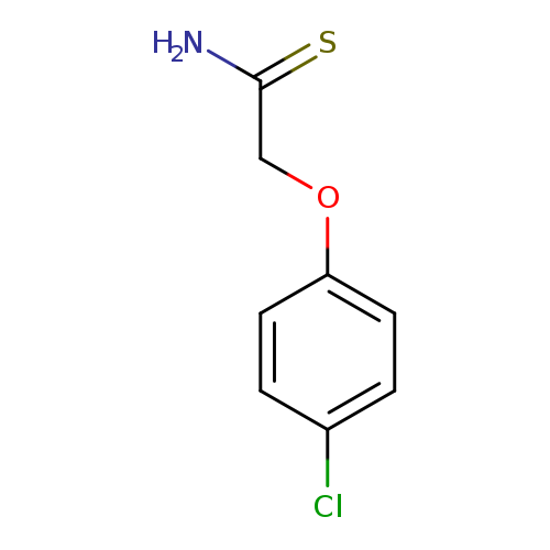 2-(4-Chlorophenoxy)ethanethioamide