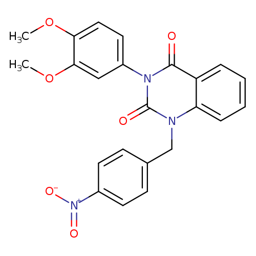 3-(3,4-dimethoxyphenyl)-1-[(4-nitrophenyl)methyl]-1,2,3,4-tetrahydroquinazoline-2,4-dione