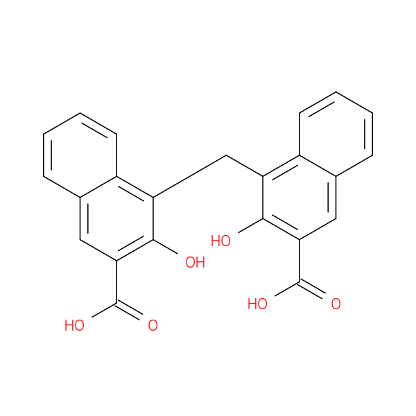 4,4'-Methylenebis(3-hydroxy-2-naphthalenecarboxylic acid)