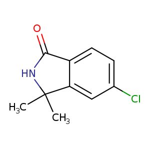 1H-Isoindol-1-one, 5-chloro-2,3-dihydro-3,3-dimethyl-