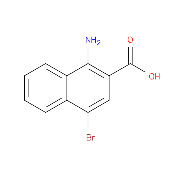 1-Amino-4-bromonaphthalene-2-carboxylic acid