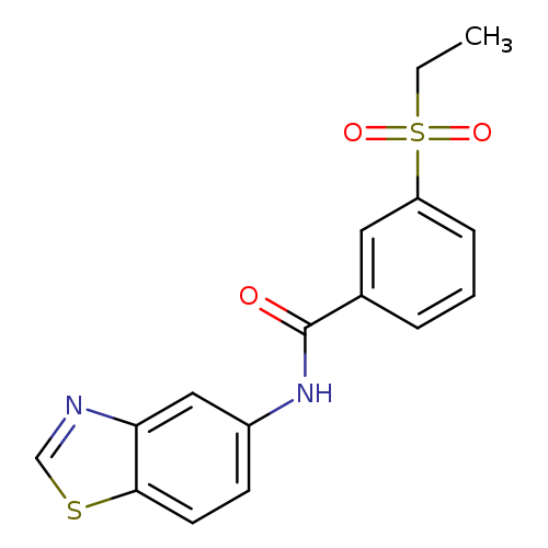 N-(1,3-benzothiazol-5-yl)-3-(ethanesulfonyl)benzamide