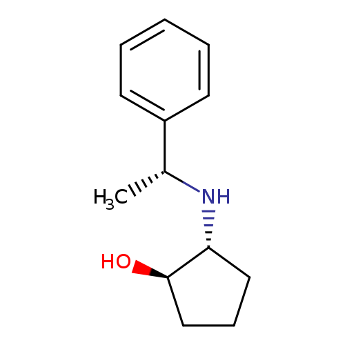 Trans (+/-)-2-((r)-1-phenylethylamino)cyclopentanol
