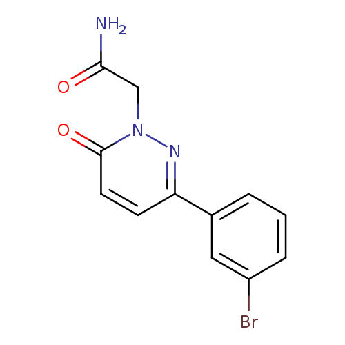 2-[3-(3-bromophenyl)-6-oxo-1,6-dihydropyridazin-1-yl]acetamide